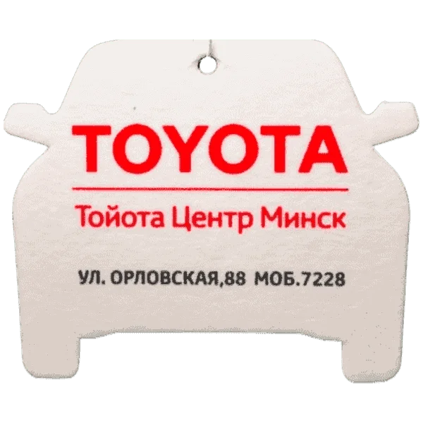 Картонный ароматизатор TOYOTA