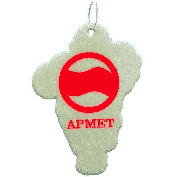 картонный ароматизатор Армет в форме капли металла