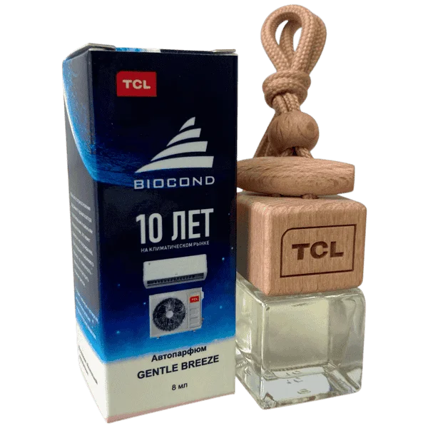 автопарфюм TCL с гравировкой на деревянной крышке